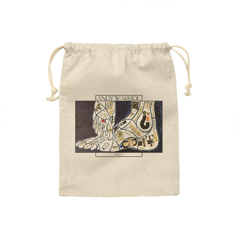 کیسه نان و سبزی ترمه طراحان ایده مدل پاها از وارهول کد art0832 - S