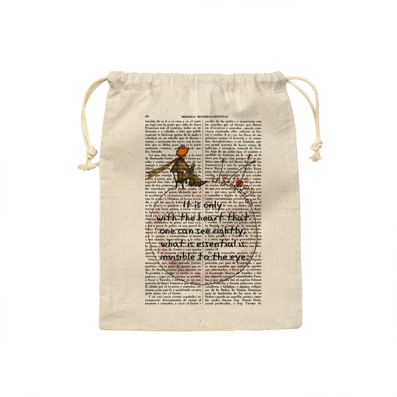 کیسه نان و سبزی ترمه طراحان ایده مدل کتاب شازده کوچولو کد cfp2060 - M