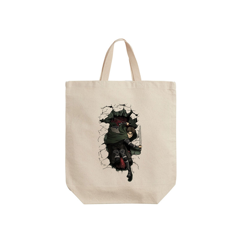 ساک خرید ترمه طراحان ایده مدل Attack on Titan کد strm0370 - S