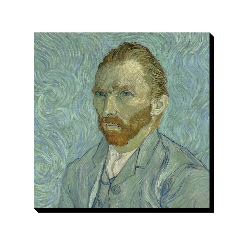 تابلو ترمه طراحان ایده طرح خودنگار از ونگوگ کد art0020