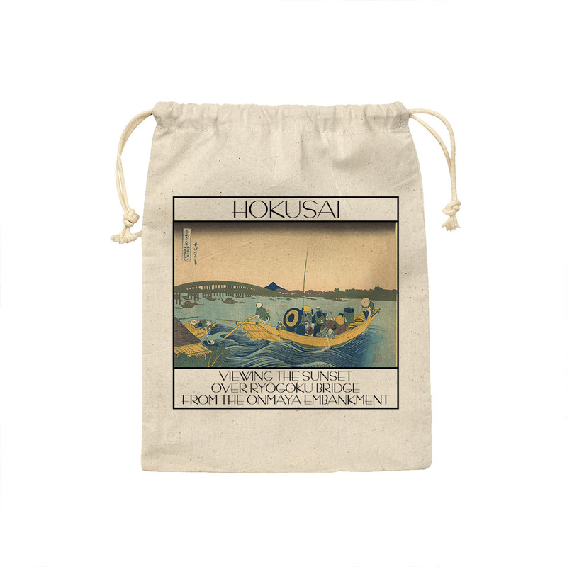 نظم دهنده ترمه طراحان ایده مدل نمای غروب آفتاب از پل ریوگوکو از هوکوسای کد art0248 - L