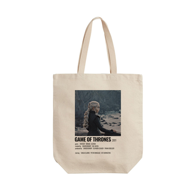 ساک خرید ترمه طراحان ایده مدل game of thrones کدstrm0935 - L