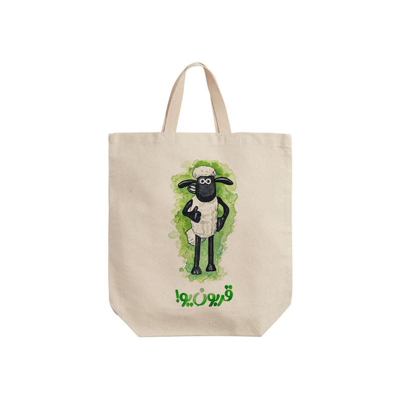 ساک خرید ترمه طراحان ایده مدل بره ناقلا قربون یو ! کد trm225 - S