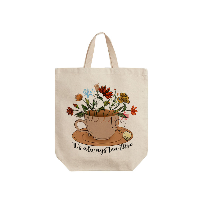 ساک خرید ترمه طراحان ایده مدل چای معطر کد cfp1607 - S