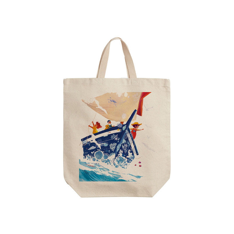 ساک خرید ترمه طراحان ایده مدل ناخدا و اقیانوس آرام کد cfp1612 - S