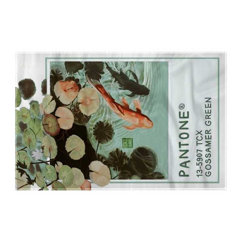 کاغذ کادو ترمه طراحان ایده مدل پنتون حوض ماهی کد strm0650