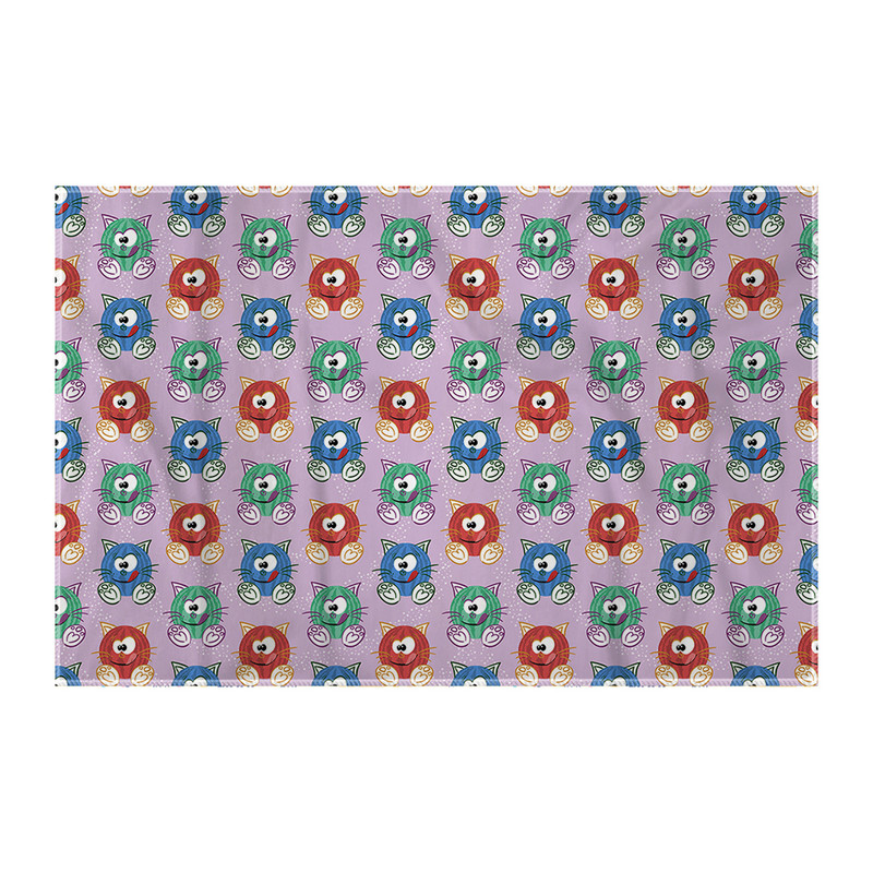 کاغذ کادو ترمه طراحان ایده مدل گربه ی یلدا کد cfp2083