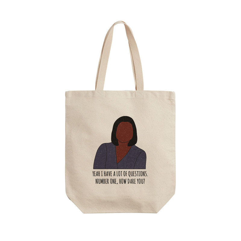 ساک خرید ترمه طراحان ایده مدل سریال آفیس کد cfp2534 - L