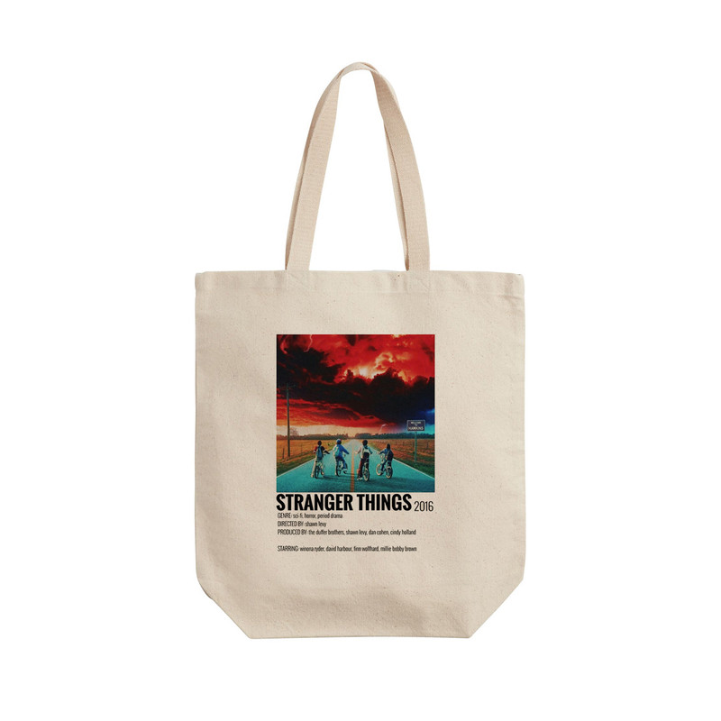 ساک خرید ترمه طراحان ایده مدل Stranger Things کد strm0847 - L