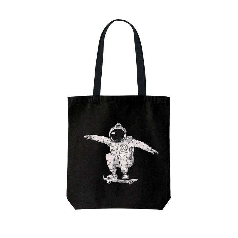 ساک خرید ترمه طراحان ایده مدل اسکیت باز کد cfp1481 - L