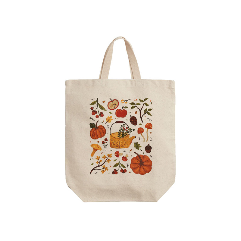 ساک خرید ترمه طراحان ایده مدل حال و هوای پاییز کد cfp2162 - S