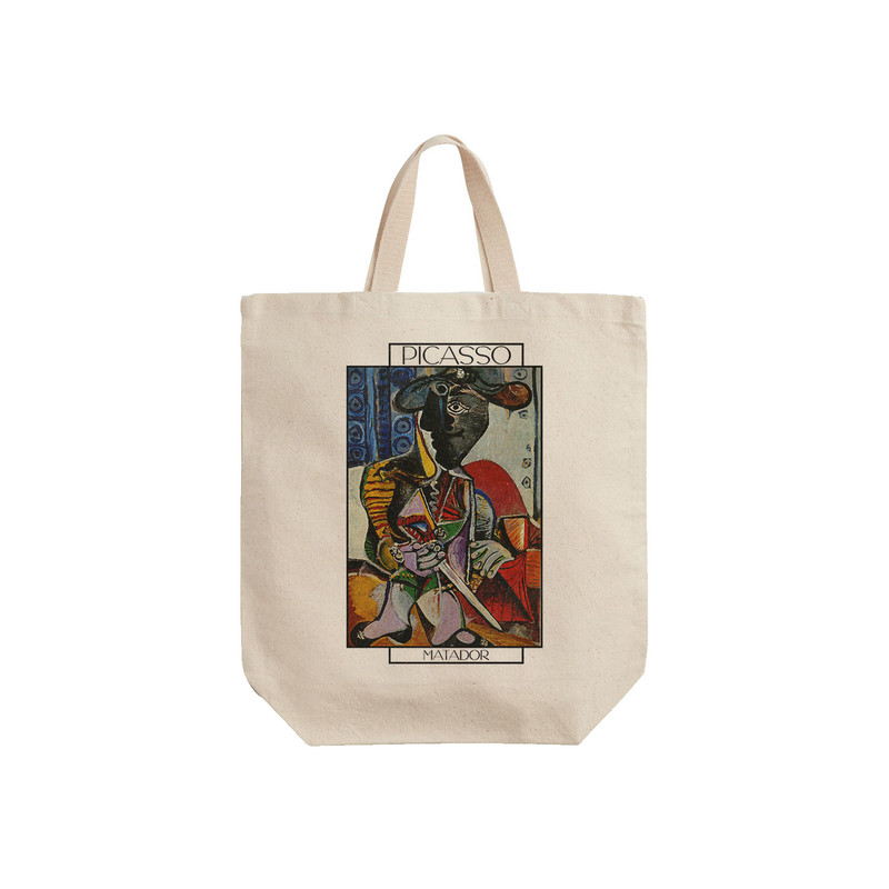 ساک خرید ترمه طراحان ایده مدل گاوباز از پیکاسو کد art0340 - S