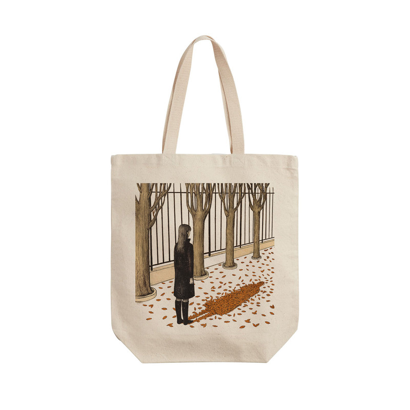 ساک خرید ترمه طراحان ایده مدل سایه از برگ کد cfp2136 - L