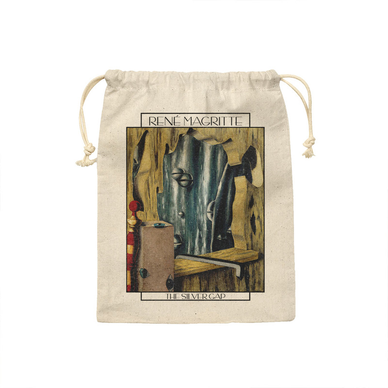 کیسه نان و سبزی ترمه طراحان ایده مدل شکاف نقره ای از ماگریت کد art0486 - M