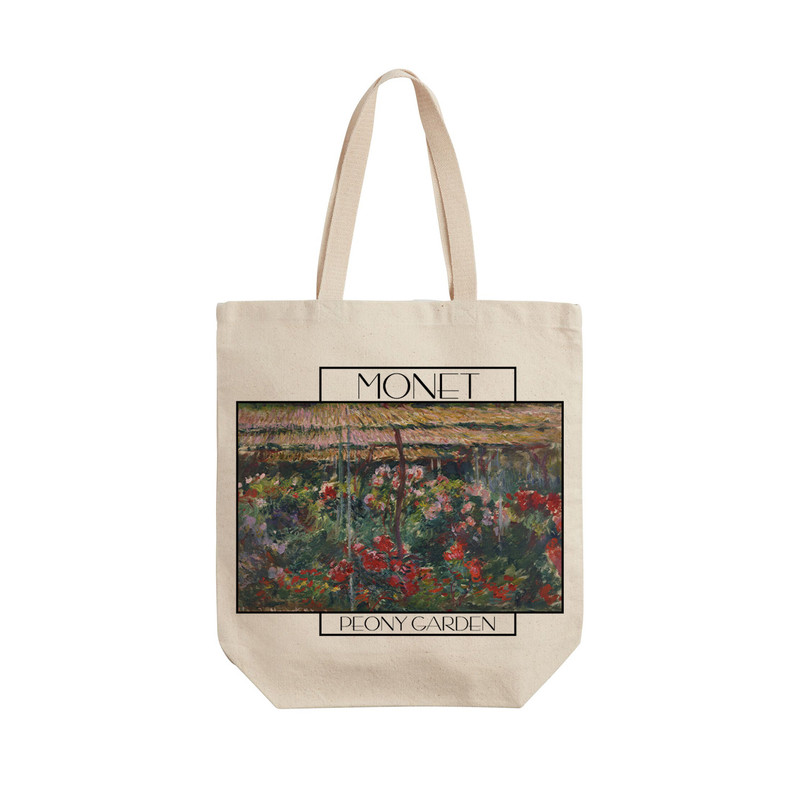 ساک خرید ترمه طراحان ایده مدل باغ گل صد تومانی از مونه کد art0228 - L