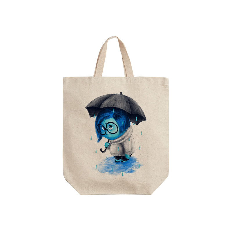 ساک خرید ترمه طراحان ایده مدل ناراحتی کد cfp1178 - S