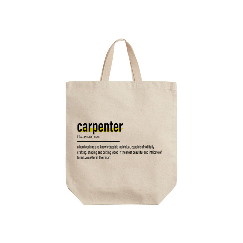 ساک خرید ترمه طراحان ایده مدل تعریف نجار کد strm0731 - S