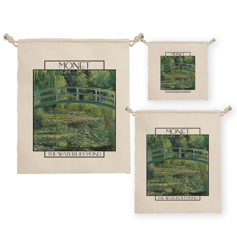 نظم دهنده ترمه طراحان ایده مدل کیسه بنددار برکه نیلوفر آبی از مونه کد art0196 بسته سه عددی