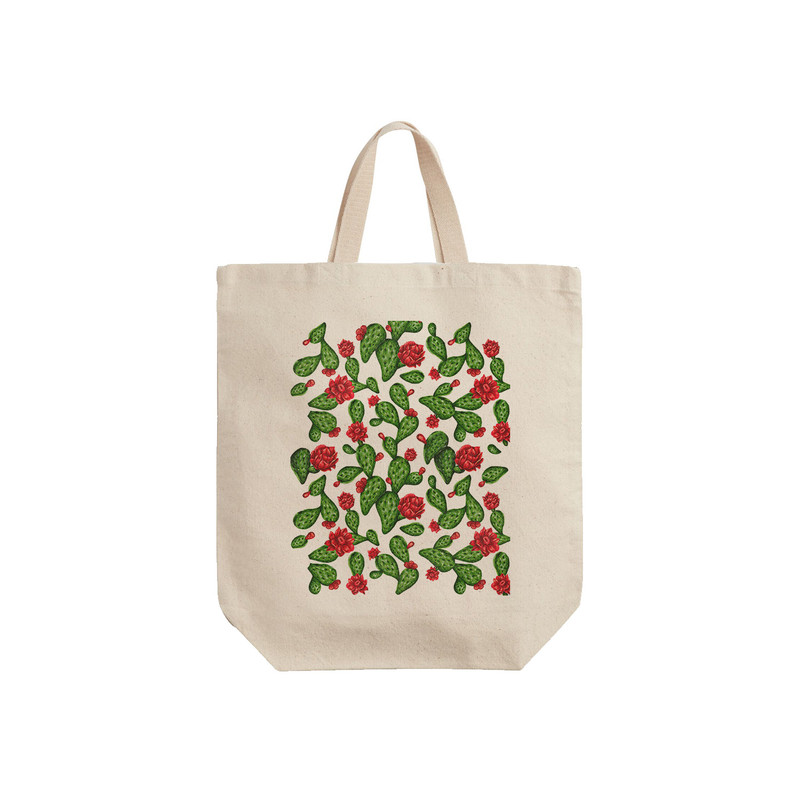 ساک خرید ترمه طراحان ایده مدل کاکتوس ها کد cfp1092 - S