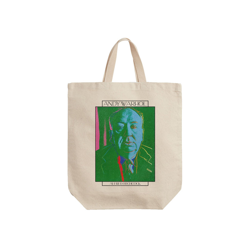 ساک خرید ترمه طراحان ایده مدل آلفرد هیچکاک از وارهول کد art0801 - S