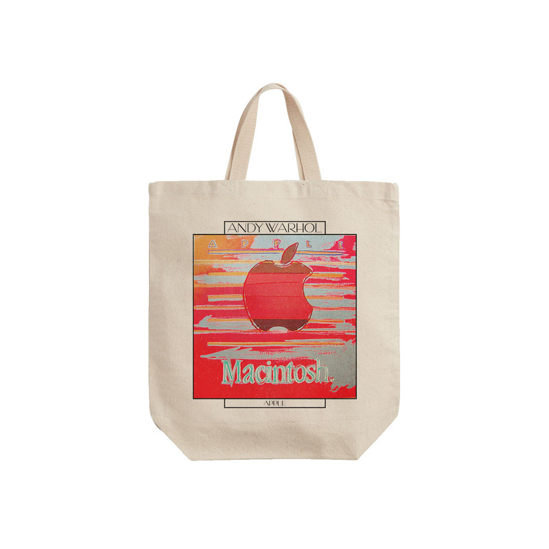 ساک خرید ترمه طراحان ایده مدل اپل از وارهول کد art0803 - S