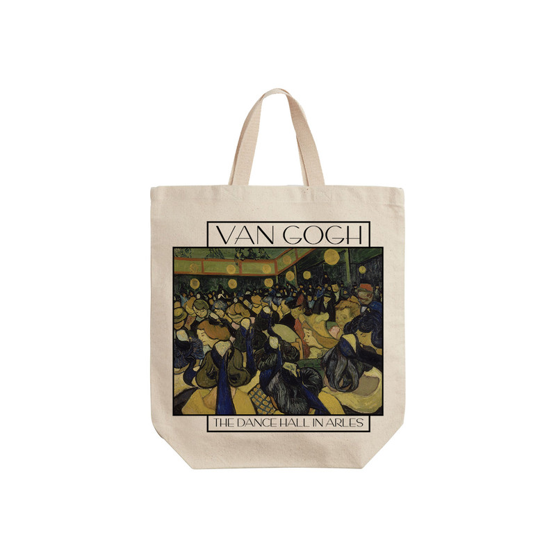 ساک خرید ترمه طراحان ایده مدل تالار رقص از ونگوگ کد 0048 - S