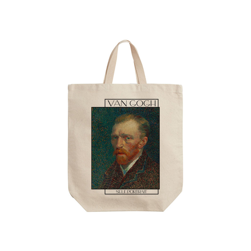 ساک خرید ترمه طراحان ایده مدل خودنگار از ونگوگ کد 0051 - S