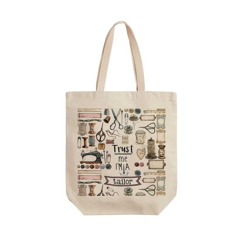 ساک خرید ترمه طراحان ایده مدل خیاط کد 0021 - L