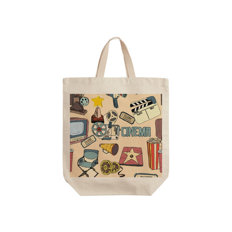 ساک خرید ترمه طراحان ایده مدل پترن فیلم سازی کد 0031 - S