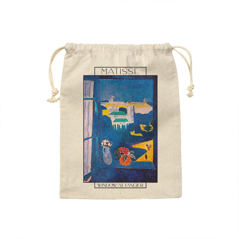 کیسه نان و سبزی ترمه طراحان ایده مدل پنجره ای رو به طنجه از ماتیس کد art0690 - M