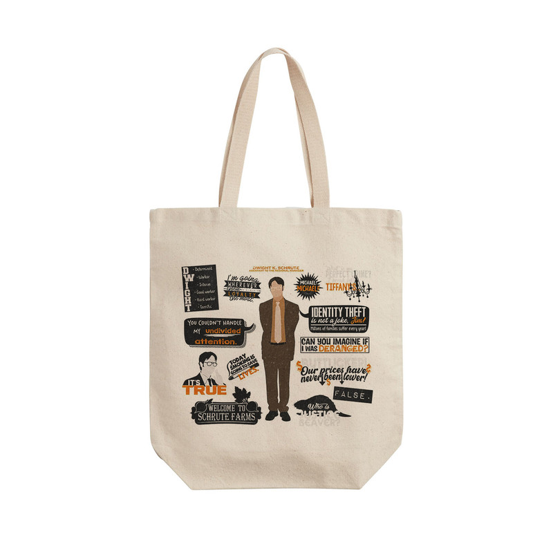 ساک خرید ترمه طراحان ایده مدل سریال آفیس کد cfp2559 - L