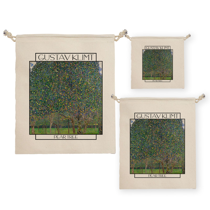 نظم دهنده ترمه طراحان ایده مدل کیسه بنددار درخت گلابی از کلیمت کد art0098 بسته سه عددی