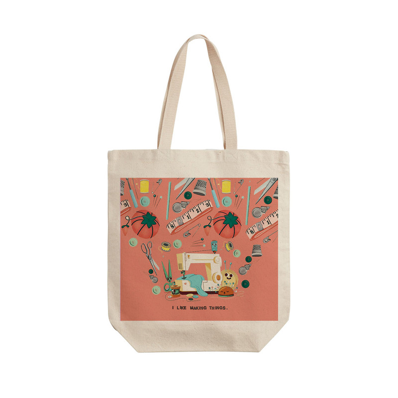 ساک خرید ترمه طراحان ایده مدل خیاط کد 0024 - L