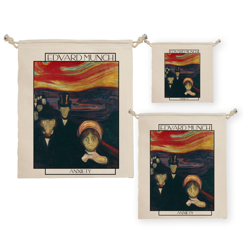 نظم دهنده ترمه طراحان ایده مدل کیسه بنددار اضطراب از ادوارد مونک کد art0124 بسته سه عددی