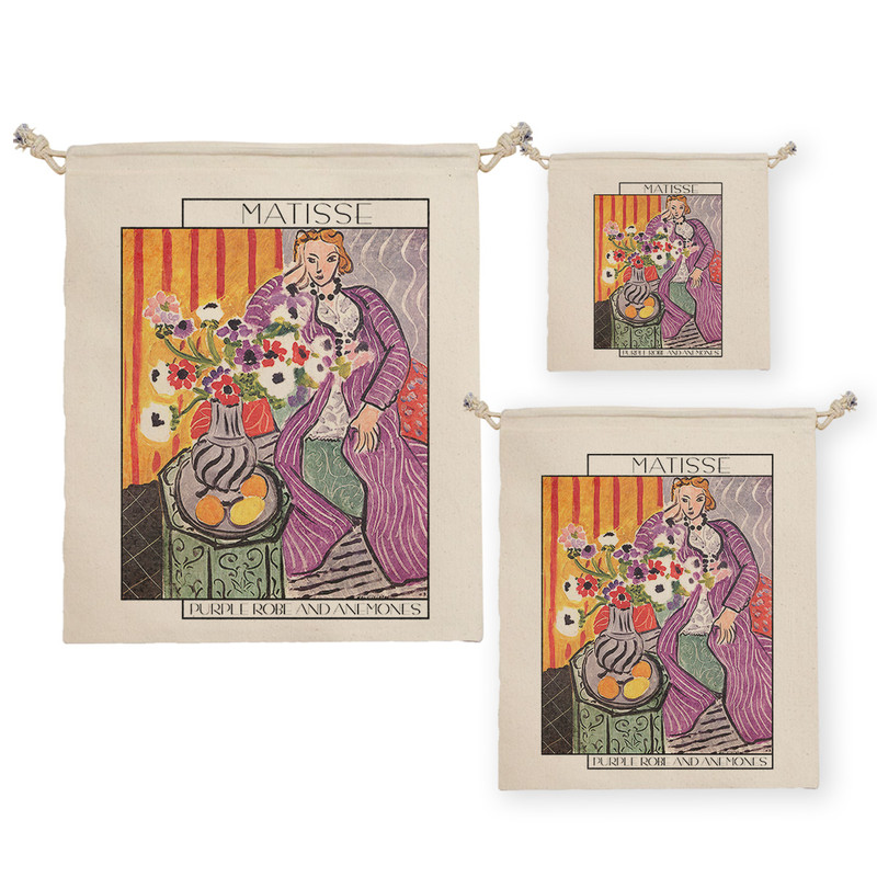 نظم دهنده ترمه طراحان ایده مدل عبای بنفش و شقایق از ماتیس کد art0644 مجموعه سه عددی