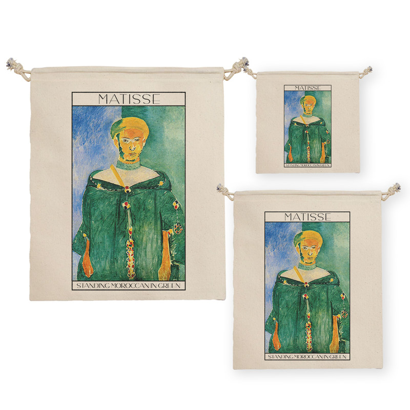 نظم دهنده ترمه طراحان ایده مدل مرد مراکشی سبز از ماتیس کد art0658 مجموعه سه عددی