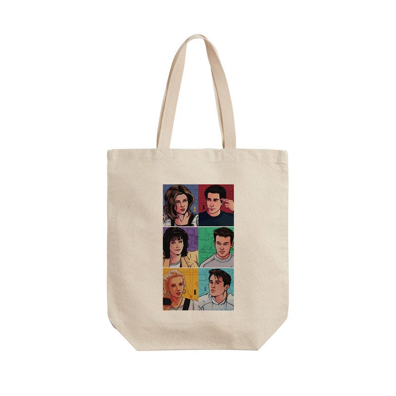 ساک خرید ترمه طراحان ایده مدل سریال دوستان friends کد strm1071 - L