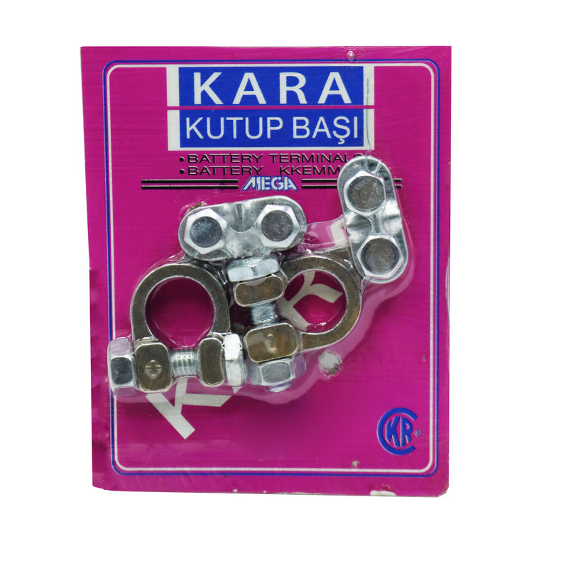 سر باتری کارا مدل برنجی کد YP-SAVARI--02 مجموعه 2 عددی 