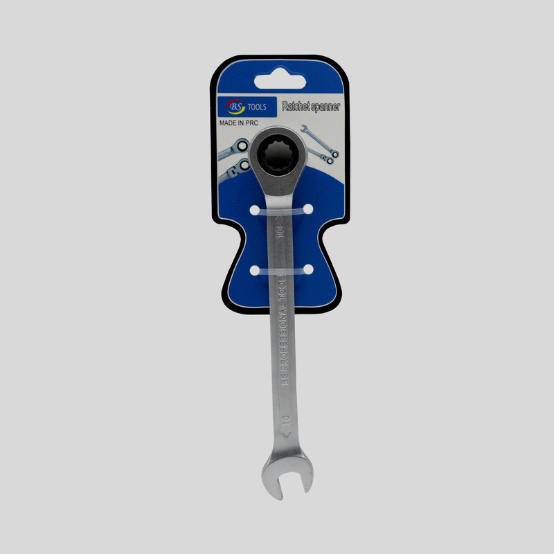 آچار یکسر تخت و یکسر رینگی بی اس تولز کد YP-010MM سایز 10 میلی متر