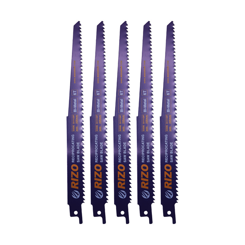 تیغه اره افقی بر ریزو مدل YP-S1111DF-225MM مجموعه 5 عددی 