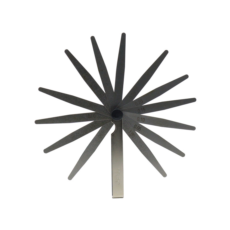 آچار فیلر مدل YP-0.05/1MM-13PCS مجموعه 13 عددی 