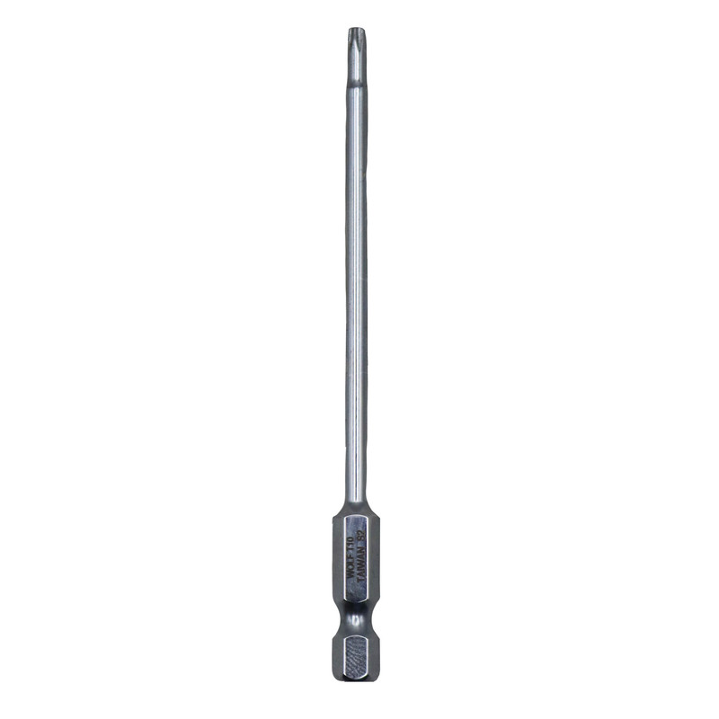 سری پیچ گوشتی ستاره ای ولف مدل بیت خور کد YP-T10/100MM سایز 10 سانتی متر 
