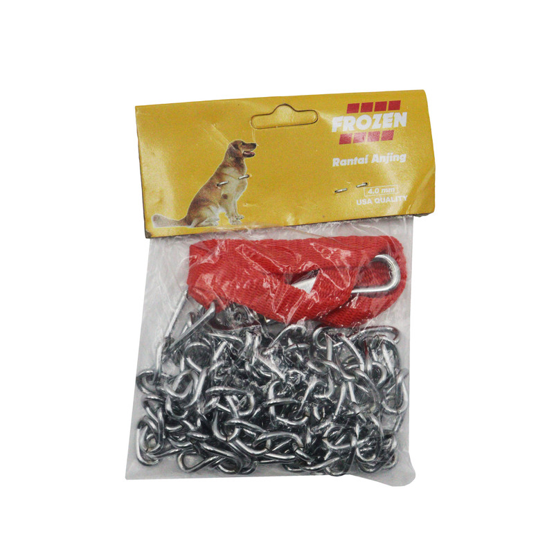 بند قلاده سگ فروزن مدل زنجیری کد YP-4MM