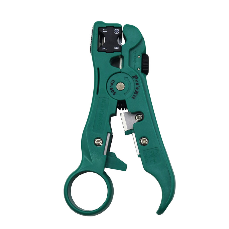انبر سیم لخت کن پروسکیت مدل YP-CP-505 سایز 5 اینچ 