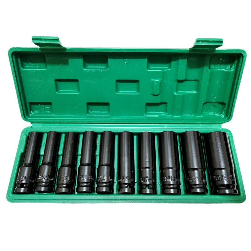 آچار بکس مدل AJ-rad-08 مجموعه 10 عددی