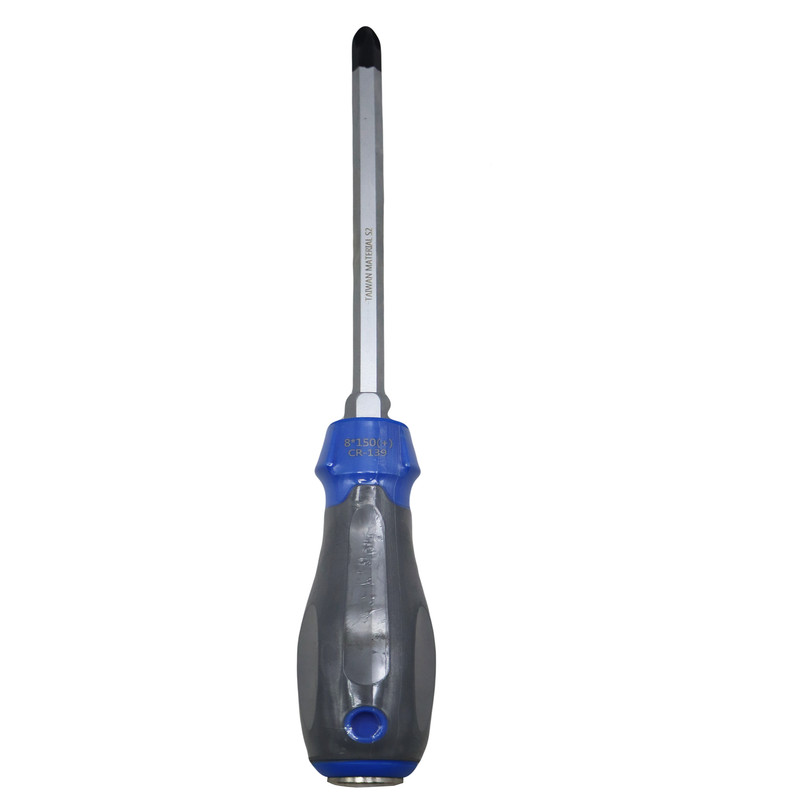 پیچ گوشتی چهارسو مدل ضربه خور کد YP-8*150/CRASMAN139  سایز 150 میلی متر
