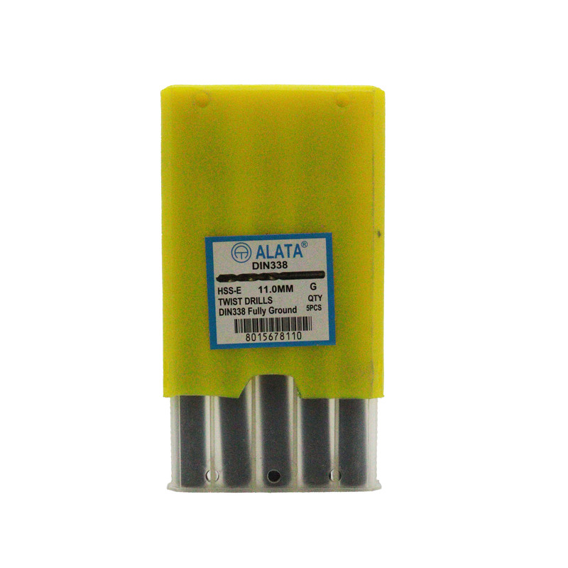  مته آهن آلاتا مدل YP-HSS-E-DIN338-011MM سایز 11 میلی متر مجموعه 5 عددی 