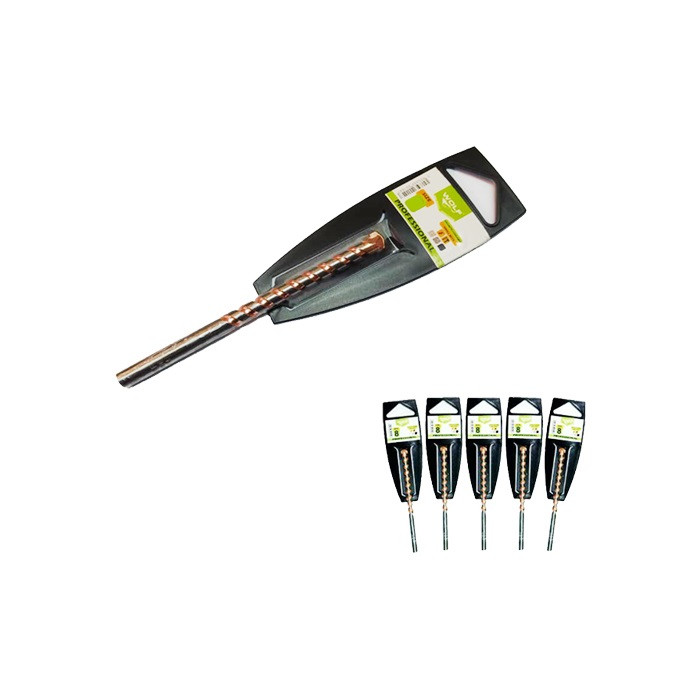 مته سرامیک و گرانیت ولف مدل Professional سایز 9 میلیمتر بسته 5 عددی
