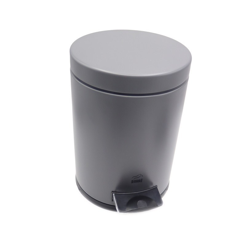سطل زباله پدالی بهازکالا مدل آرام بند کد YPTU-MAT-SILENT-6L حجم 6 لیتر 