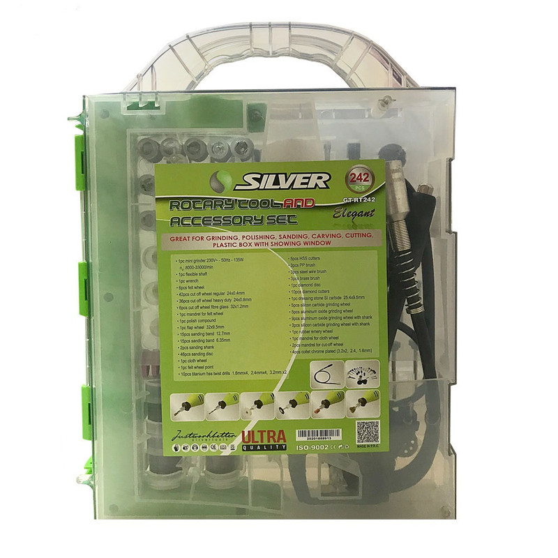  مجموعه 242 عددی فرز انگشتی سیلور مدل GT-RT242